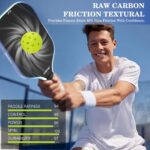 carbon fiber pickleball paddle set (2 pack)